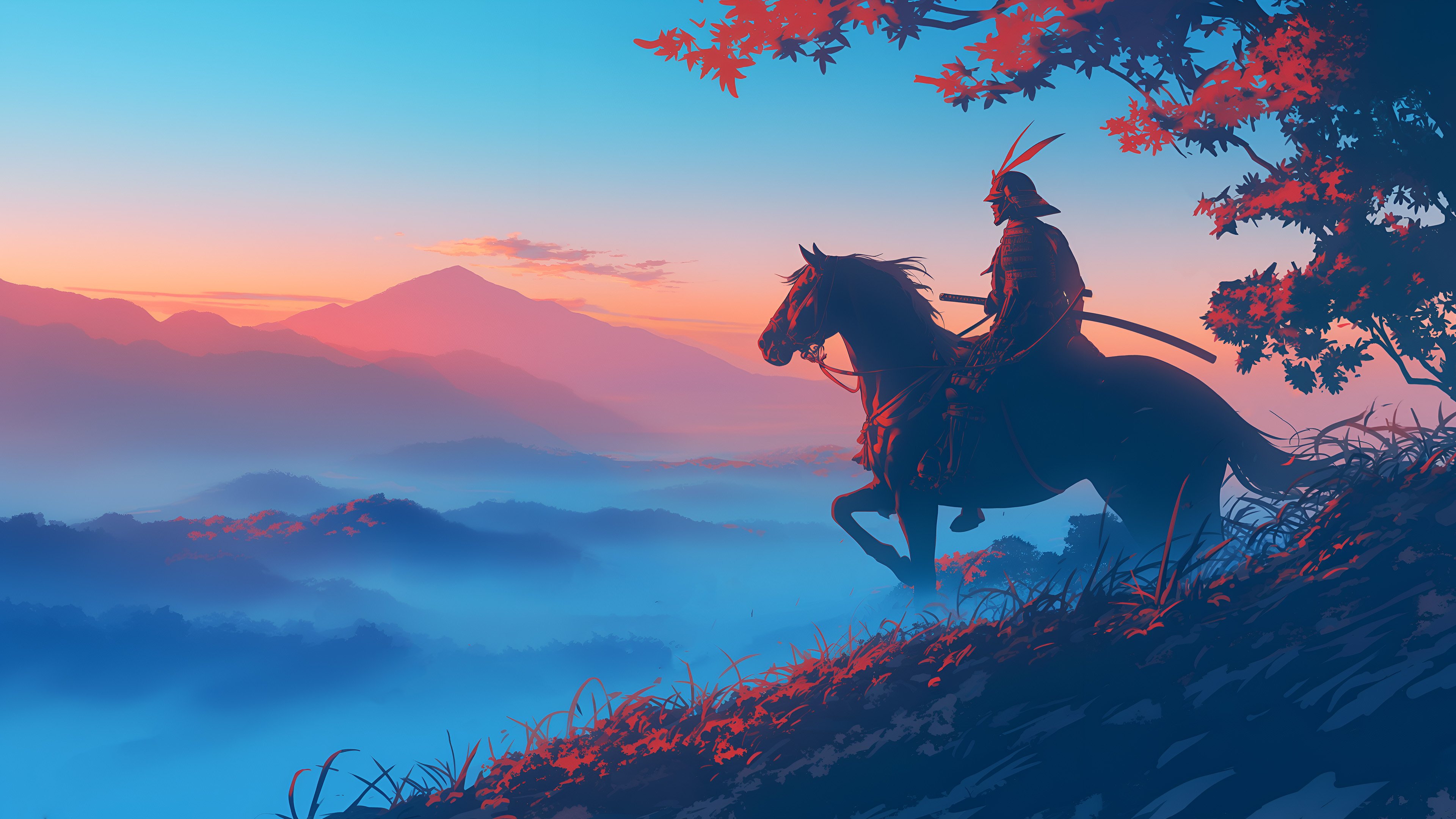 4K Ghost of Tsushima Samurai PC Wallpaper HD Wallpaper