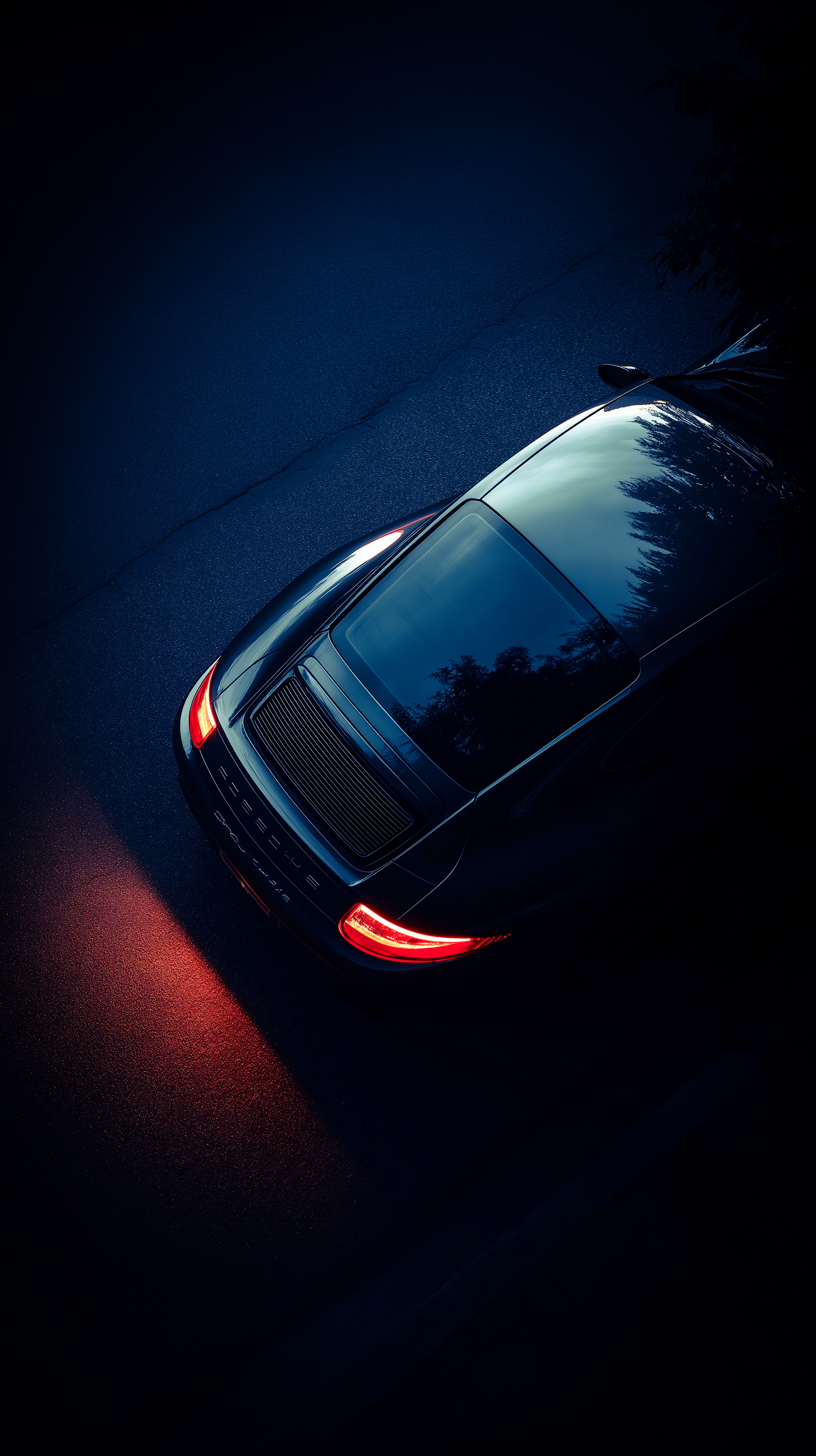 Porsche 911 Dark Night 4K Mobile Wallpaper HD Wallpaper