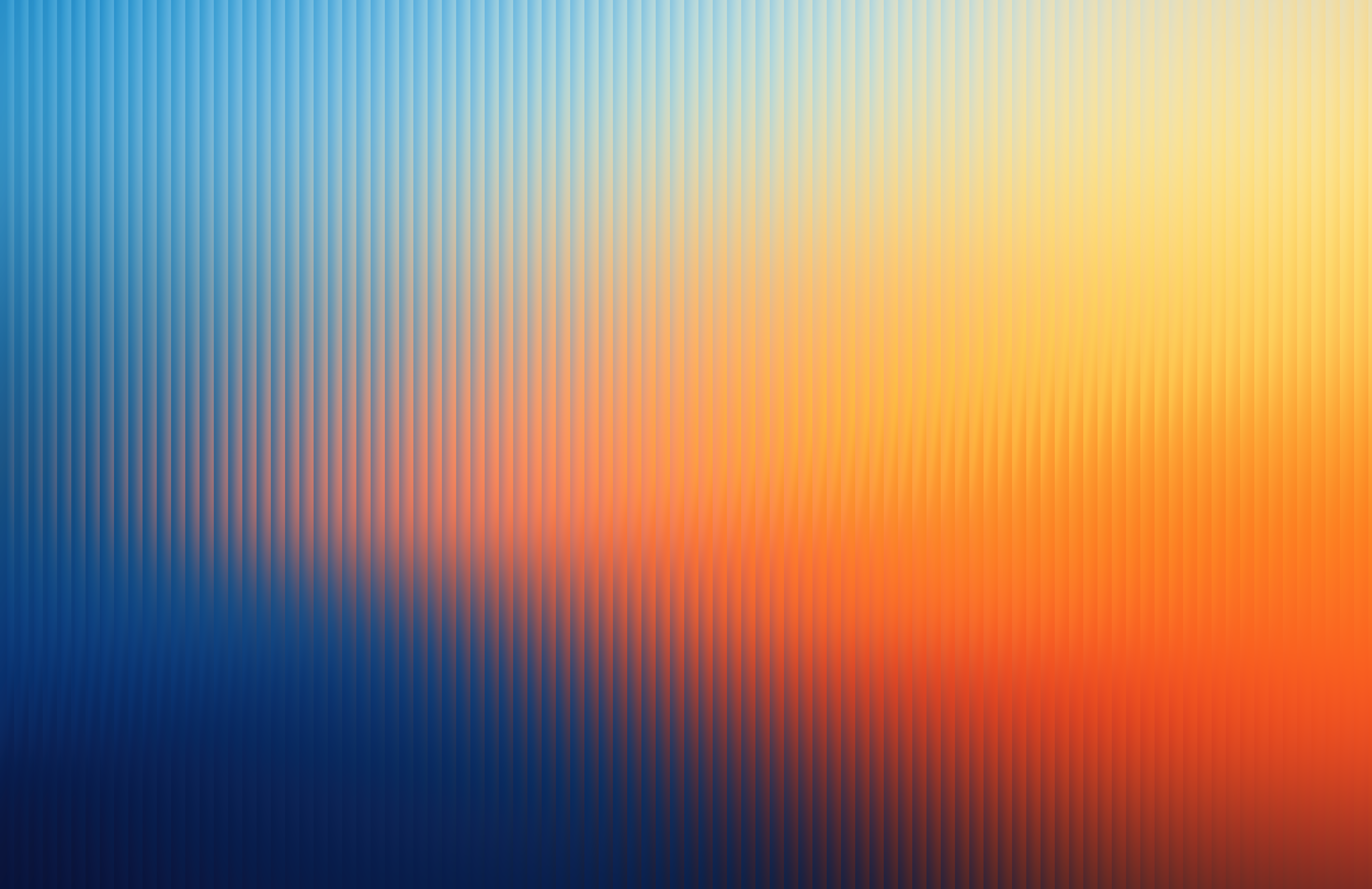 Vibrant Blue Orange Gradient 4K Desktop Wallpaper HD Wallpaper